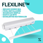 FlexiLine™ Tendedero Secador Ropa Retráctil Pared