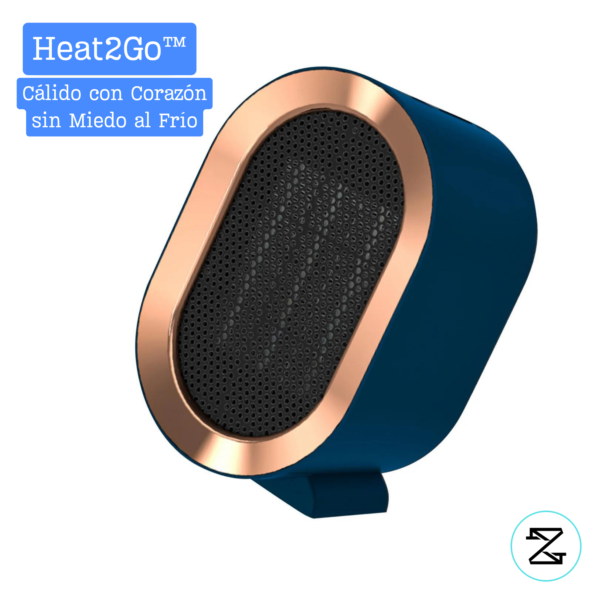 Heat2Go™ Calentador Eléctrico Portátil Circular